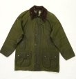 画像1: BARBOUR 3クレスト 旧タグ "BEAUFORT" オイルドジャケット OLIVE イングランド製 (VINTAGE)