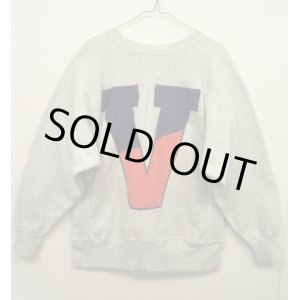 画像: 90'S CHAMPION 刺繍タグ バックプリント リバースウィーブ グリーン MEXICO製 (VINTAGE)