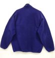 画像2: 90'S PATAGONIA シンチラ スナップT フリースジャケット インクブルー USA製 (VINTAGE)