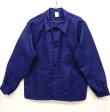 画像1: フレンチワーク カバーオール ワークジャケット NAVY (DEADSTOCK)