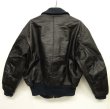 画像3: 80'S ドイツ軍 レザー フライトジャケット BLACK (VINTAGE)