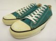 画像1: 90'S CONVERSE "ALL STAR LO" キャンバススニーカー GREEN USA製 (DEADSTOCK)