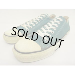 画像: 90'S CONVERSE "ALL STAR LO" キャンバススニーカー GREEN USA製 (DEADSTOCK)