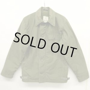 画像: 80'S アメリカ軍 US NAVY "A-2" 胸ステンシル入り デッキジャケット SMALL (VINTAGE)