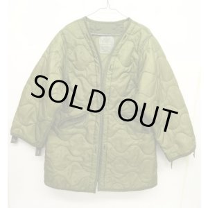 画像: 80'S アメリカ軍 US ARMY ナイトカモパーカー用 キルティング ライナージャケット MEDIUM (VINTAGE) 
