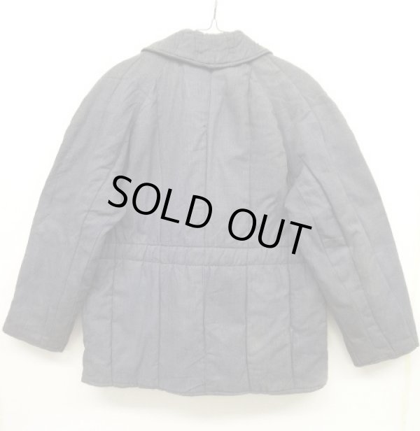 画像2: ユーロワーク 中綿入り ワークジャケット カバーオール ブルーグレー (VINTAGE)