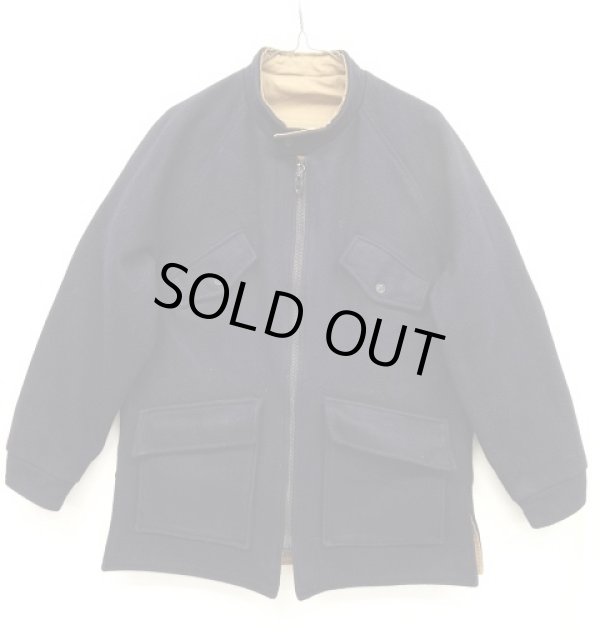 画像2: 60'S FOX KNAPP ウール/コットン リバーシブルジャケット USA製 (VINTAGE)