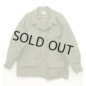 画像: 60'S アメリカ軍 US ARMY "JUNGLE FATIGUE 4th" リップストップ ファティーグジャケット L-SHORT (DEADSTOCK)