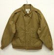 画像1: 90'S LL Bean コットン A-2 フライトジャケット USA製 (VINTAGE)