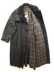 画像2: 90'S BARBOUR 3クレスト "TRENCH COAT" トレンチコート NAVY イングランド製 (VINTAGE)