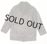 画像: J.CREW 裏ボア入り レザーカーコート DK BROWN (VINTAGE)
