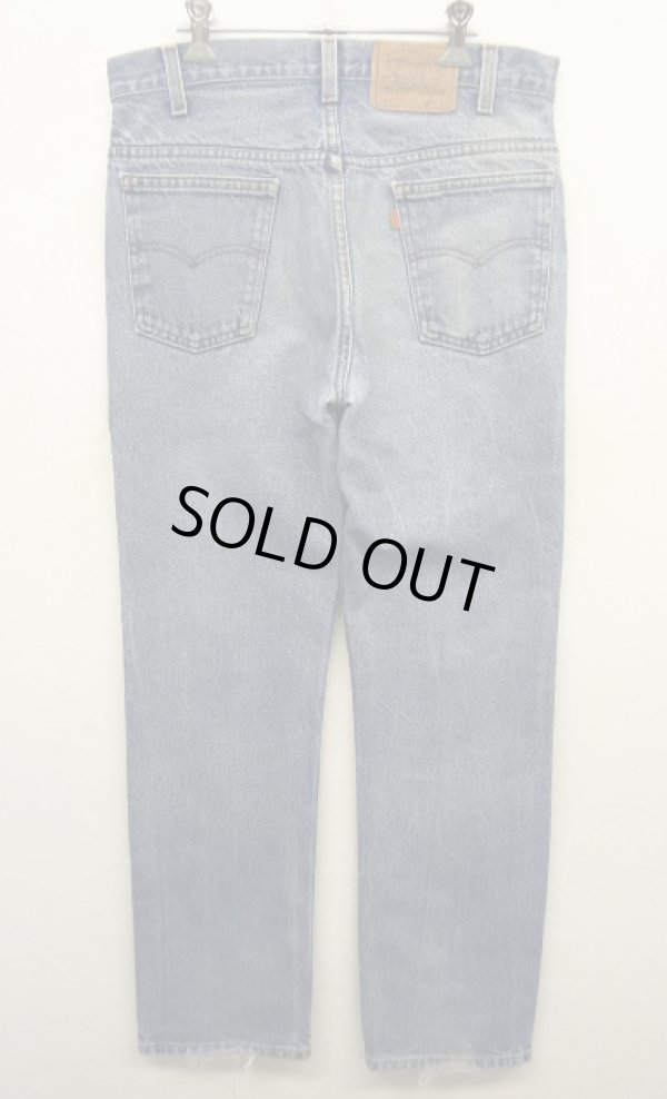 画像2: 80'S LEVIS 509 デニム USA製 W34L32 (VINTAGE)