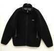 画像1: 90'S PATAGONIA レトロX フリースジャケット BLACK USA製 (VINTAGE)