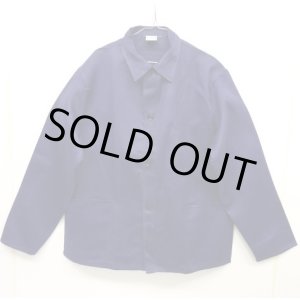 画像: 60'S ALFOLUX フレンチワーク カバーオール ワークジャケット NAVY (DEADSTOCK)