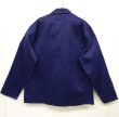 画像2: 60'S ALFOLUX フレンチワーク カバーオール ワークジャケット NAVY (DEADSTOCK)