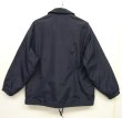 画像2: 80'S LL Bean チンスト付き ナイロン コーチジャケット NAVY (VINTAGE)