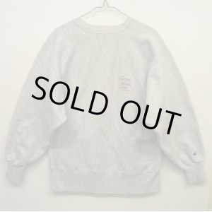 画像: 90'S CHAMPION 刺繍タグ リバースウィーブ グレー USA製 (VINTAGE)