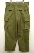 画像3: 50'S フランス軍 M47 フィールドパンツ 前期型 KHAKI サイズ25 (DEADSTOCK)