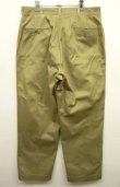画像2: 60'S アメリカ軍 US ARMY コットン100% チノパンツ WALDES製ジップ (VINTAGE)