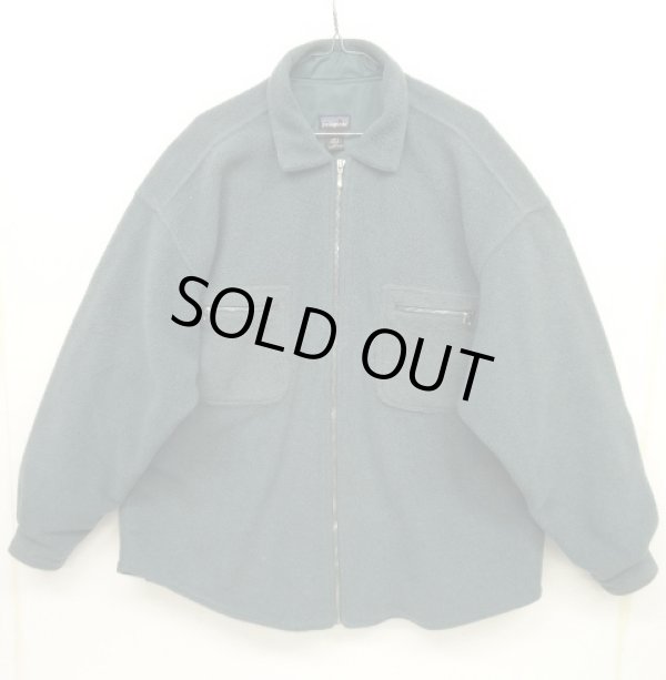 画像1: 90'S PATAGONIA 裏地付き フリースシャツ ライトブルー USA製 (VINTAGE)