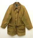 画像1: 80'S BARBOUR 2クレスト "SOLWAY ZIPPER" オイルドジャケット KHAKI イングランド製 (VINTAGE)