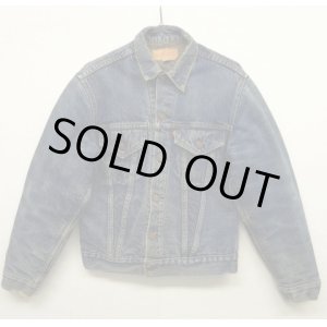 画像: 60'S LEVIS "70505" 4thモデル BIG E ブランケット付き デニムジャケット USA製 (VINTAGE)