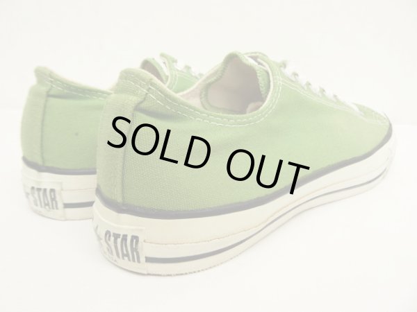 画像2: 90'S CONVERSE "ALL STAR LO" キャンバススニーカー LT GREEN USA製 (VINTAGE)