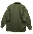 画像2: 90'S RALPH LAUREN レーヨン100% オープンカラーシャツ OLIVE (VINTAGE)