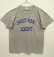 画像1: 80'S CHAMPION トリコタグ 88/12 Tシャツ 杢グレー USA製 (VINTAGE)