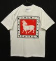 画像1: 90'S AMERICAN GRAFITTI INC "ARIES" シングルステッチ 両面プリント Tシャツ ホワイト USA製 (VINTAGE)