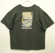 画像1: PATAGONIA "冨士三十六景　駿河薩タ之海上" バックプリント 半袖 Tシャツ USA製 (VINTAGE)