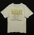画像2: 90'S MOZART モーツァルト 両面プリント シングルステッチ Tシャツ ホワイト USA製 (VINTAGE)