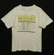 画像2: 90'S MOZART モーツァルト 両面プリント シングルステッチ Tシャツ ホワイト USA製 (VINTAGE)