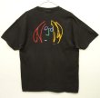 画像1: THE ARTWORK OF JOHN LENNON 両面プリント オフィシャル Tシャツ ブラック (VINTAGE)