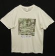 画像1: 00'S CLAUDE MONET "睡蓮の池" 半袖 Tシャツ ホワイト (VINTAGE)