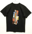 画像1: 00'S PABLO PICASSO "HARLEQUIN 1915 " 半袖 Tシャツ ブラック (VINTAGE)
