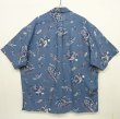 画像2: 90'S POLO SPORT レーヨン 半袖 オープンカラー アロハシャツ (VINTAGE)