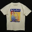 画像1: 90'S J.HOWARD MILLER "WE CAN DO IT!" シングルステッチ 半袖 Tシャツ USA製 (VINTAGE)