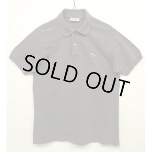 画像: 80'S CHEMISE LACOSTE ポロシャツ ダークグレー フランス製 (VINTAGE)