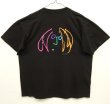 画像1: 80'S JOHN LENNON "BAG ONE ARTS" 両面プリント Tシャツ ブラック USA製 (VINTAGE)