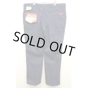 画像: 80'S DICKIES "TWILL JEANS" スタプレ パンツ 42TALONジップ USA製 (DEADSTOCK)
