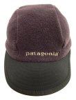 画像2: PATAGONIA "DUCKBILL CAP" フリースキャップ ダークグレープ/ブラック (VINTAGE)