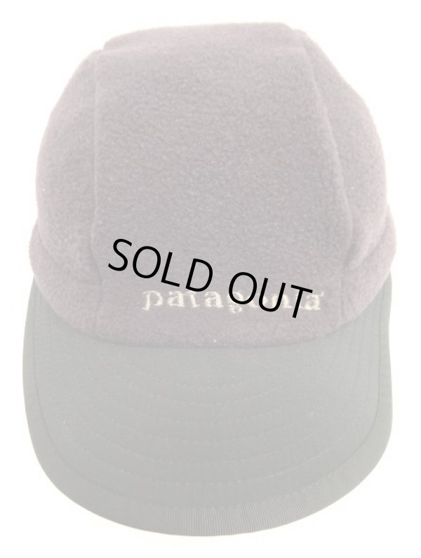 画像2: PATAGONIA "DUCKBILL CAP" フリースキャップ ダークグレープ/ブラック (VINTAGE)