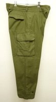 画像2: 50'S フランス軍 M47 フィールドパンツ 前期型 OLIVE サイズ23 (DEADSTOCK)