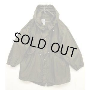 画像: 80'S アメリカ軍 US ARMY コットン スノーカモパーカー 後染めBLACK (VINTAGE)