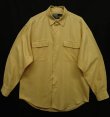 画像1: 90'S RALPH LAUREN "BENFORD" シルク/コットン 長袖シャツ ベージュ (VINTAGE)