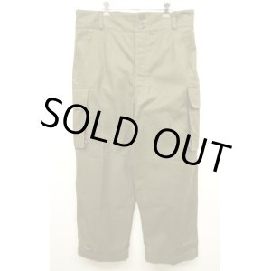 画像: 50'S フランス軍 M47 フィールドパンツ 前期型 KHAKI サイズ25 (DEADSTOCK)