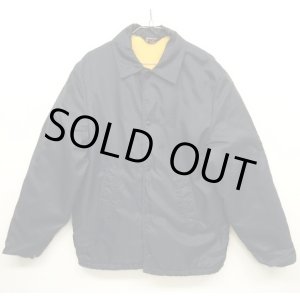 画像: 60'S TOWNCRAFT 三角タグ 裏ボア付き コーチジャケット NAVY (VINTAGE)