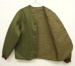 画像2: 70'S チェコ軍 M60 Vネック ライナージャケット OLIVE (DEADSTOCK)