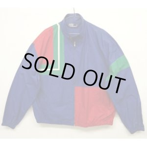 画像: 90'S RALPH LAUREN カラーブロック ドリズラージャケット (VINTAGE)